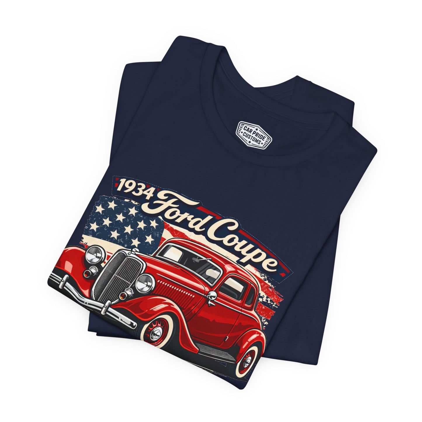 1934 Ford Coupe Red Pride - Premium Tee
