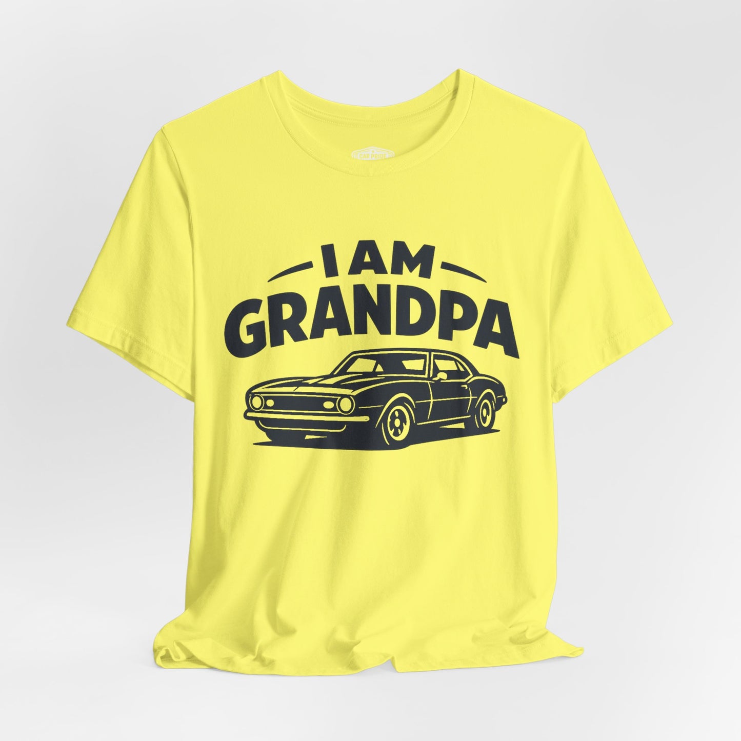 Funny Car T-Shirt | Classic Car Grandpa T-Shirt| Grandpa Car Lover Gift | 1968 Chevrolet Camaro | I am Grandpa