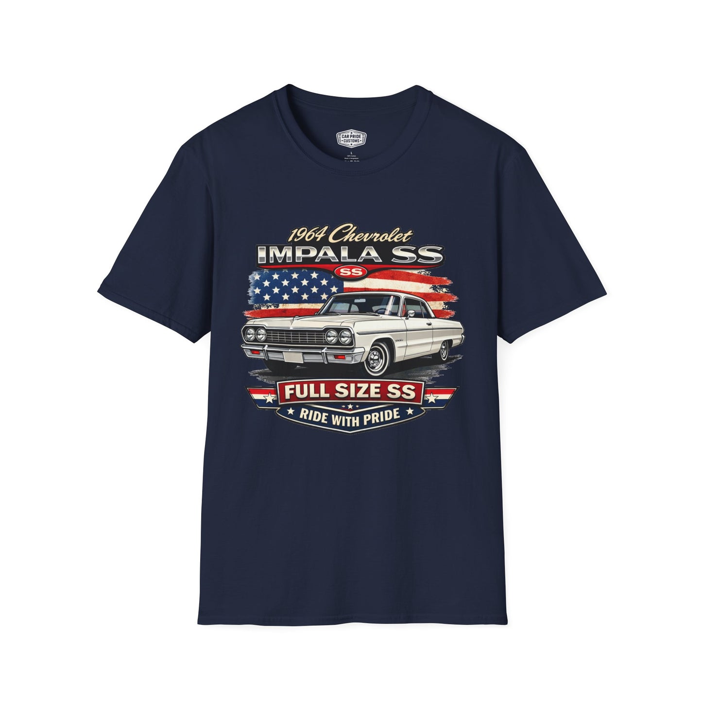 1964 Chevrolet Impala SS White Pride - Standard Tee
