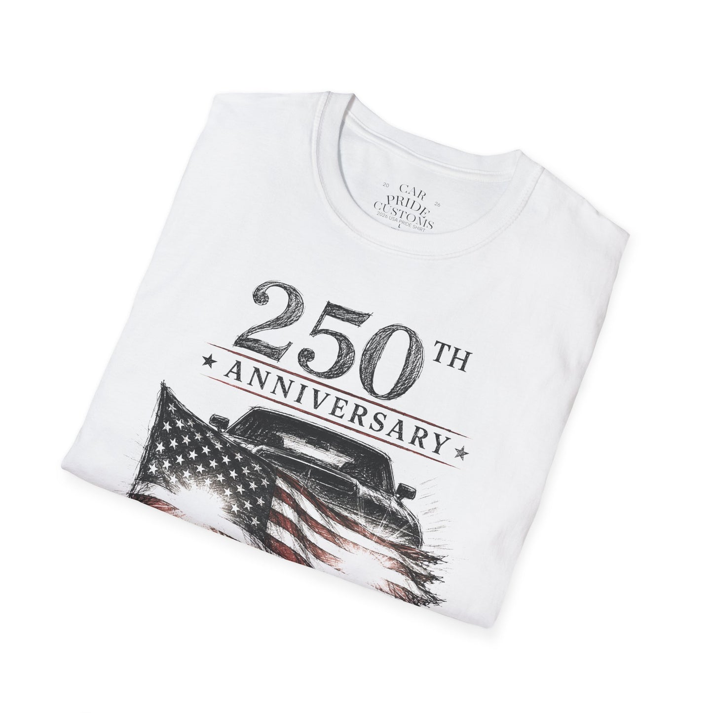ADD-ON ONLY | America 250th Anniversary Shirt | Limited Edition Patriotic USA Commemorative Tee