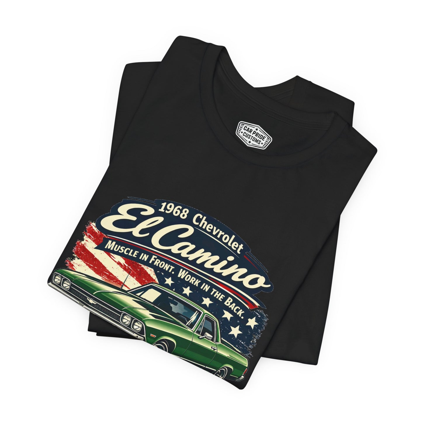 1968 Chevrolet El Camino Green Pride - Premium Tee