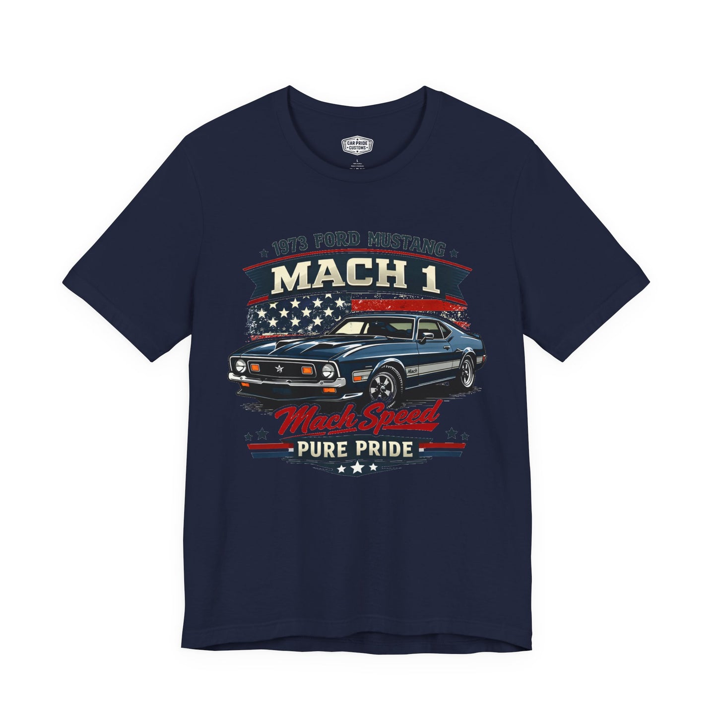 1973 Ford Mustang Mach 1 Pride - Premium Tee
