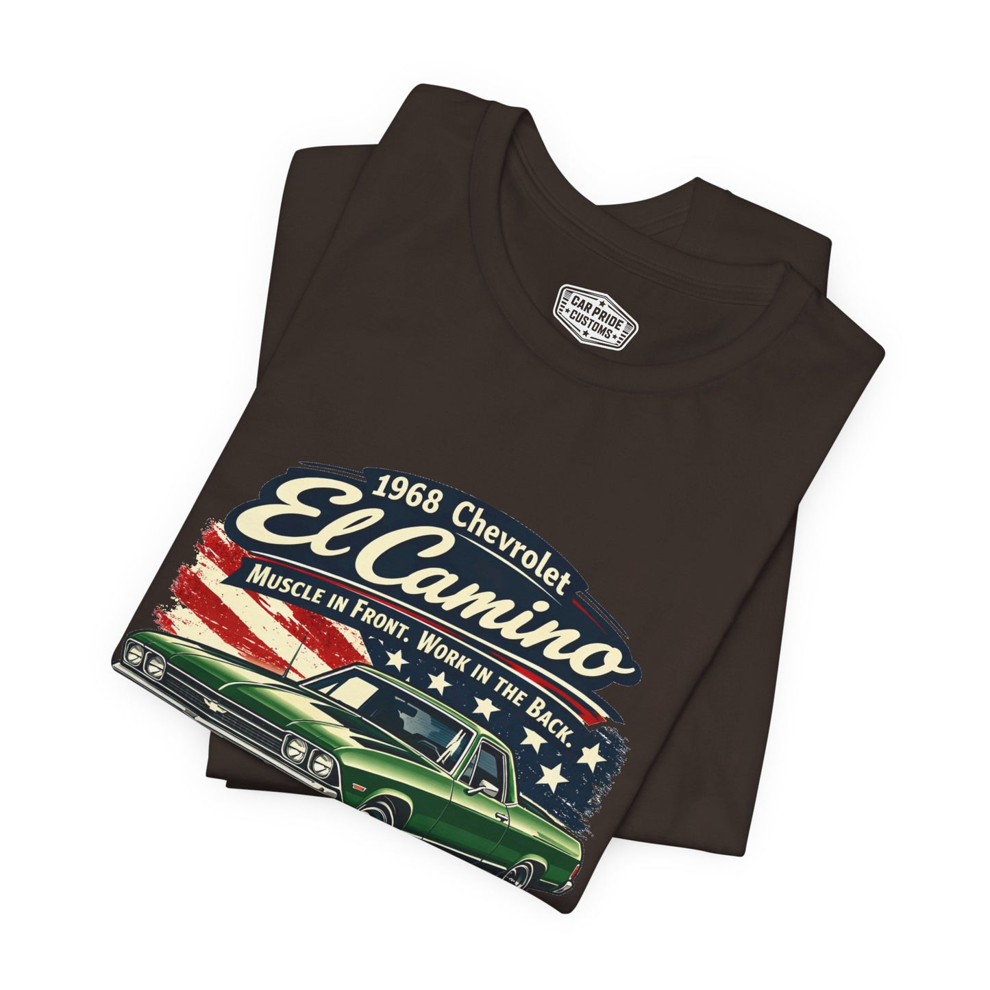 1968 Chevrolet El Camino Green Pride - Premium Tee