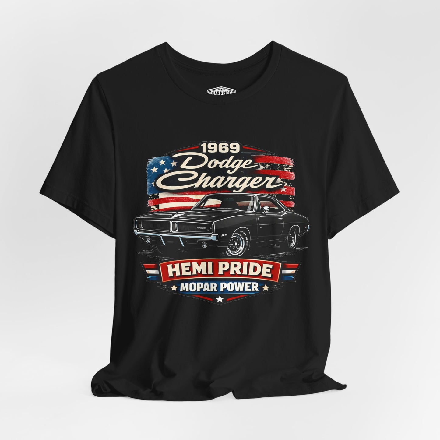 1969 Dodge Charger Black Pride - Premium Tee