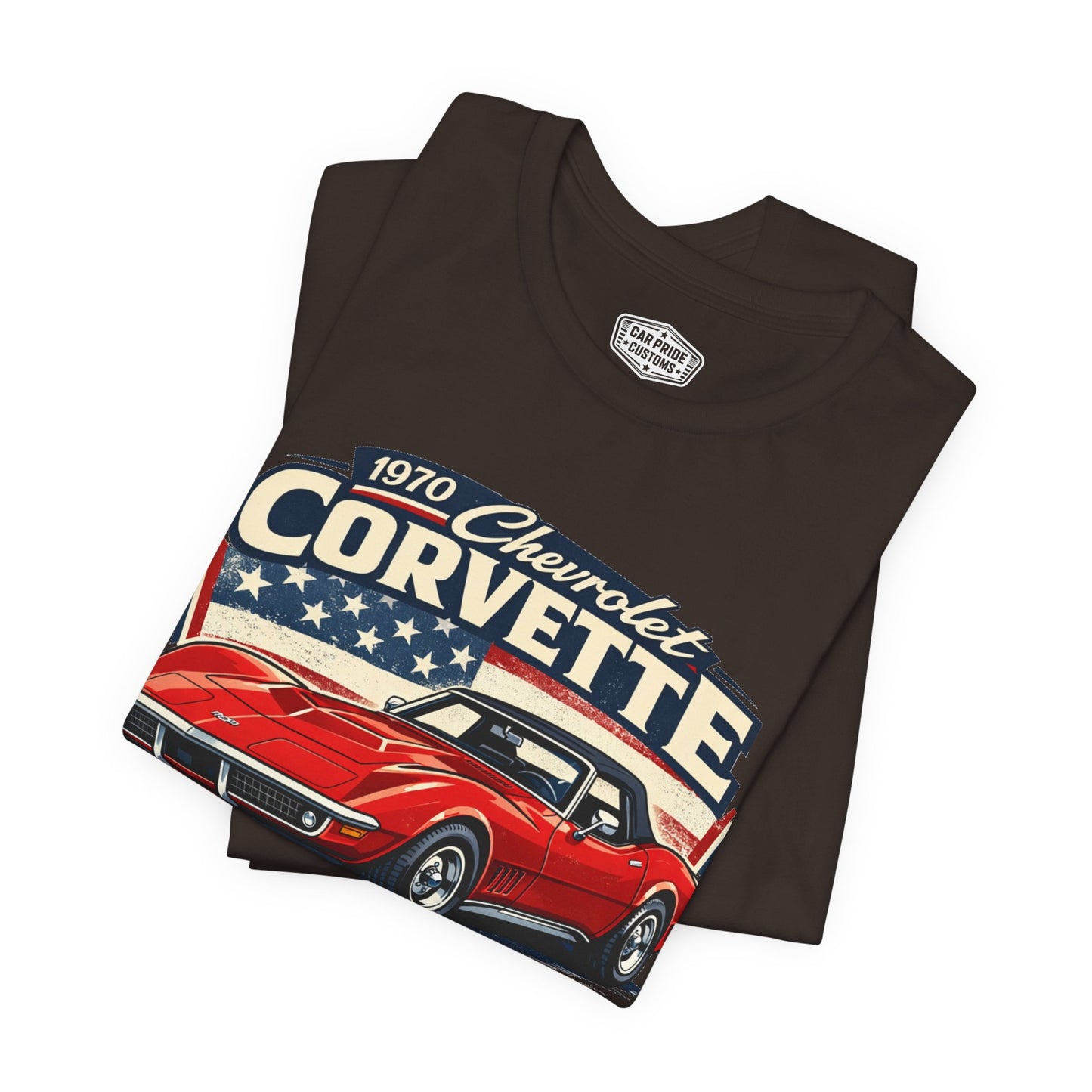1970 Chevrolet Corvette Red Pride - Premium Tee