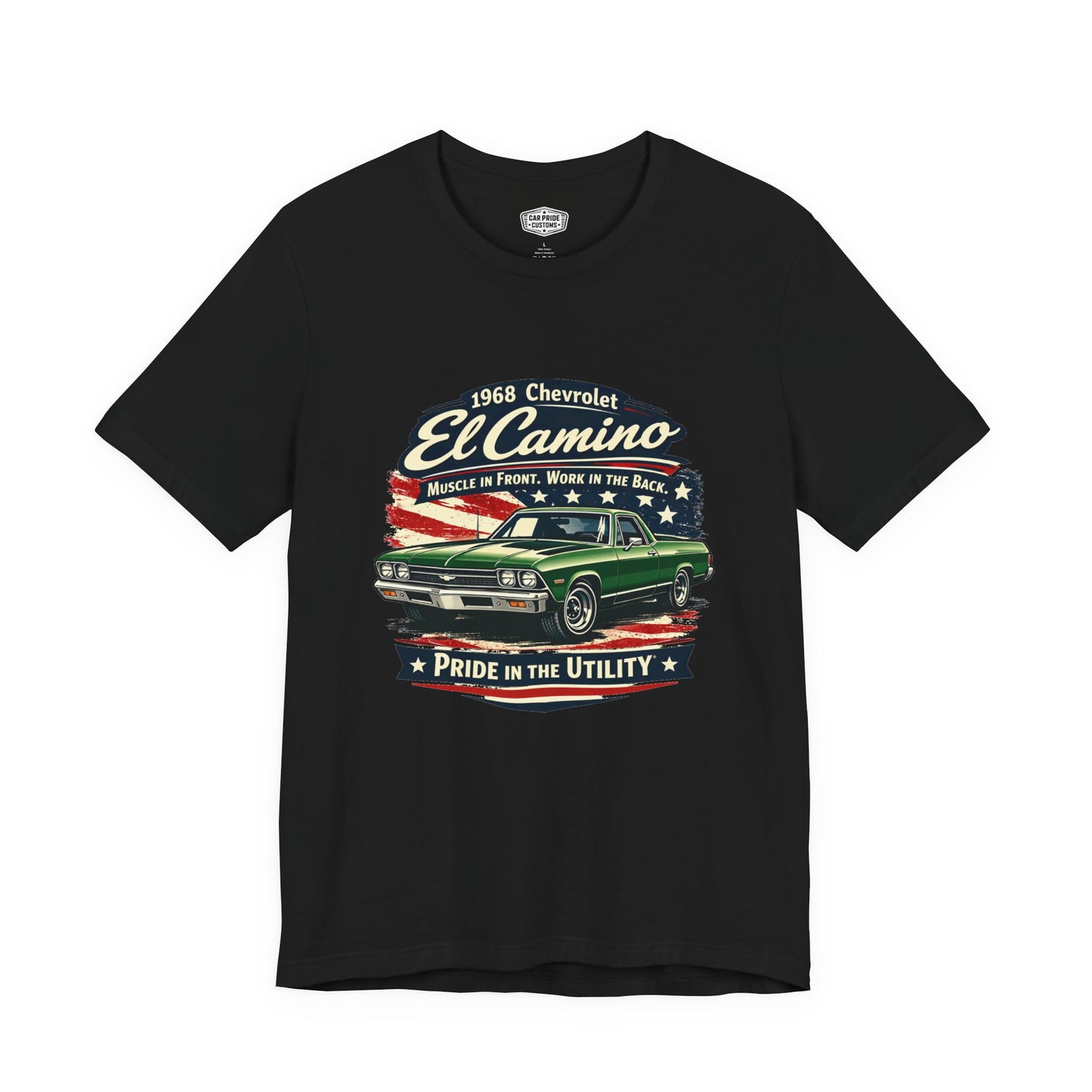 1968 Chevrolet El Camino Green Pride - Premium Tee