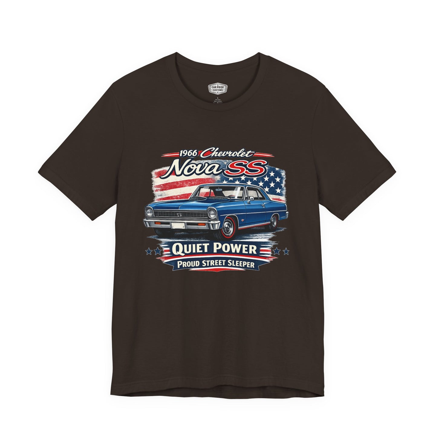 1966 Chevrolet Nova SS Blue Pride - Premium Tee