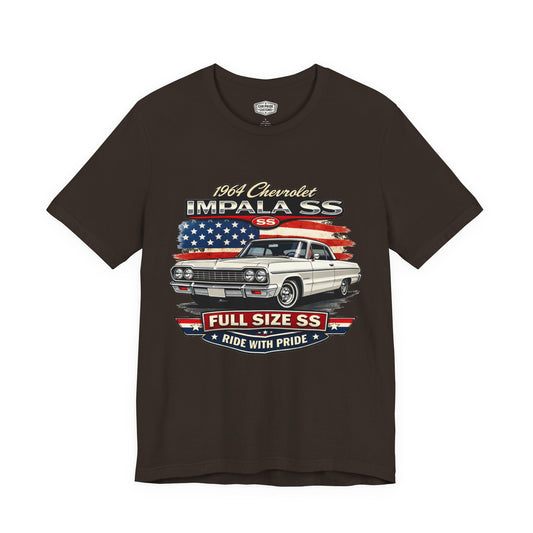 1964 Chevrolet Impala SS White Pride - Premium Tee