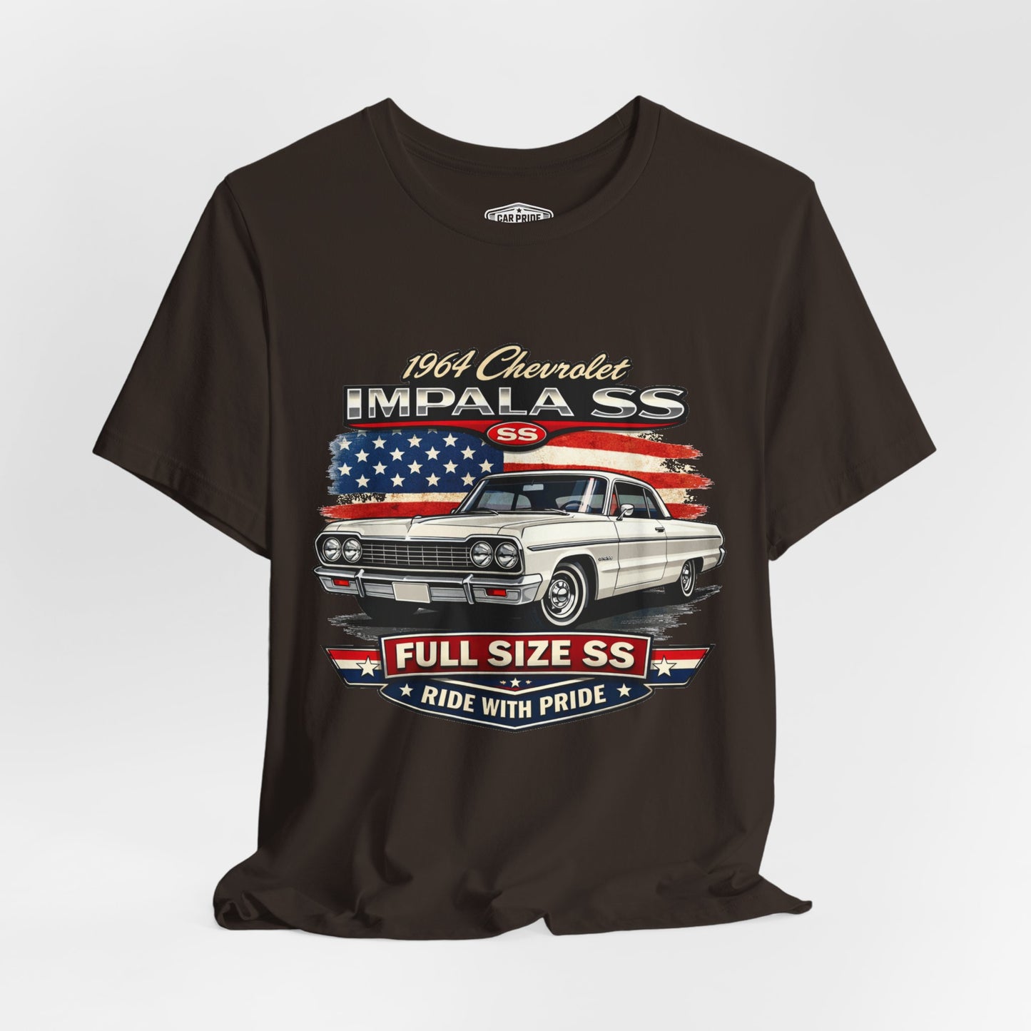 1964 Chevrolet Impala SS White Pride - Premium Tee