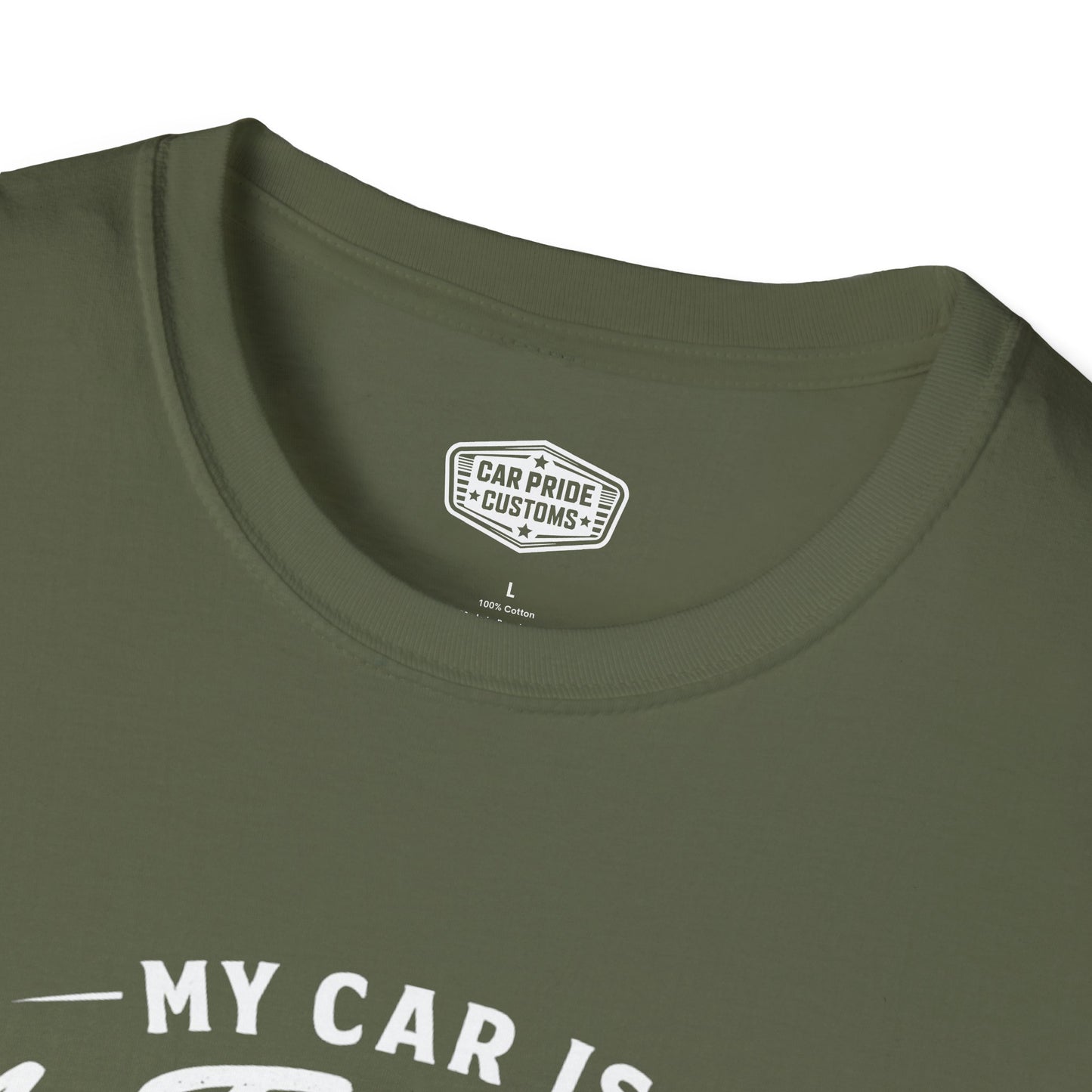 My Car is My Therapist | 1968 Dodge Charger T-Shirt | Funny Mopar Muscle Car Graphic Tee | Classic Dodge Shirt