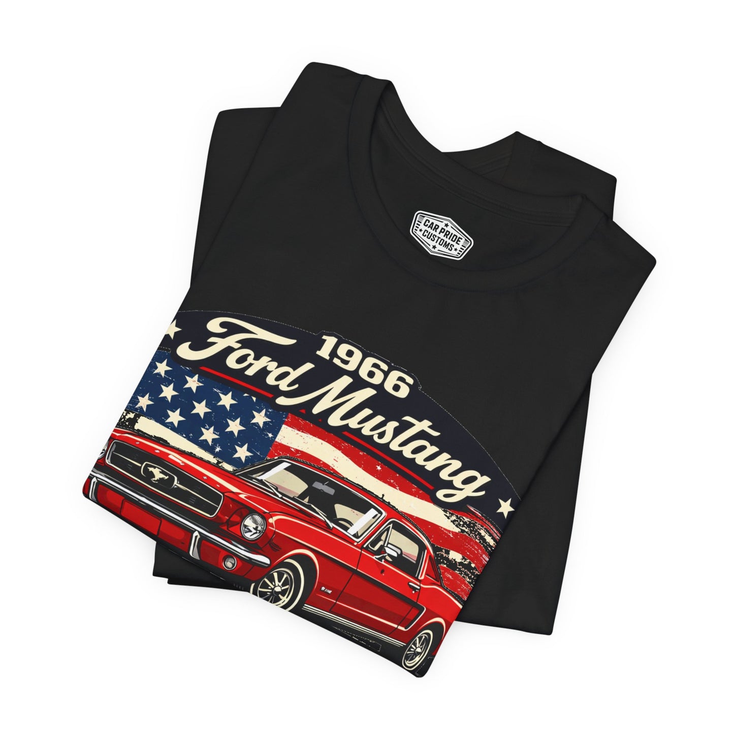 1966 Ford Mustang Red Pride - Premium Tee