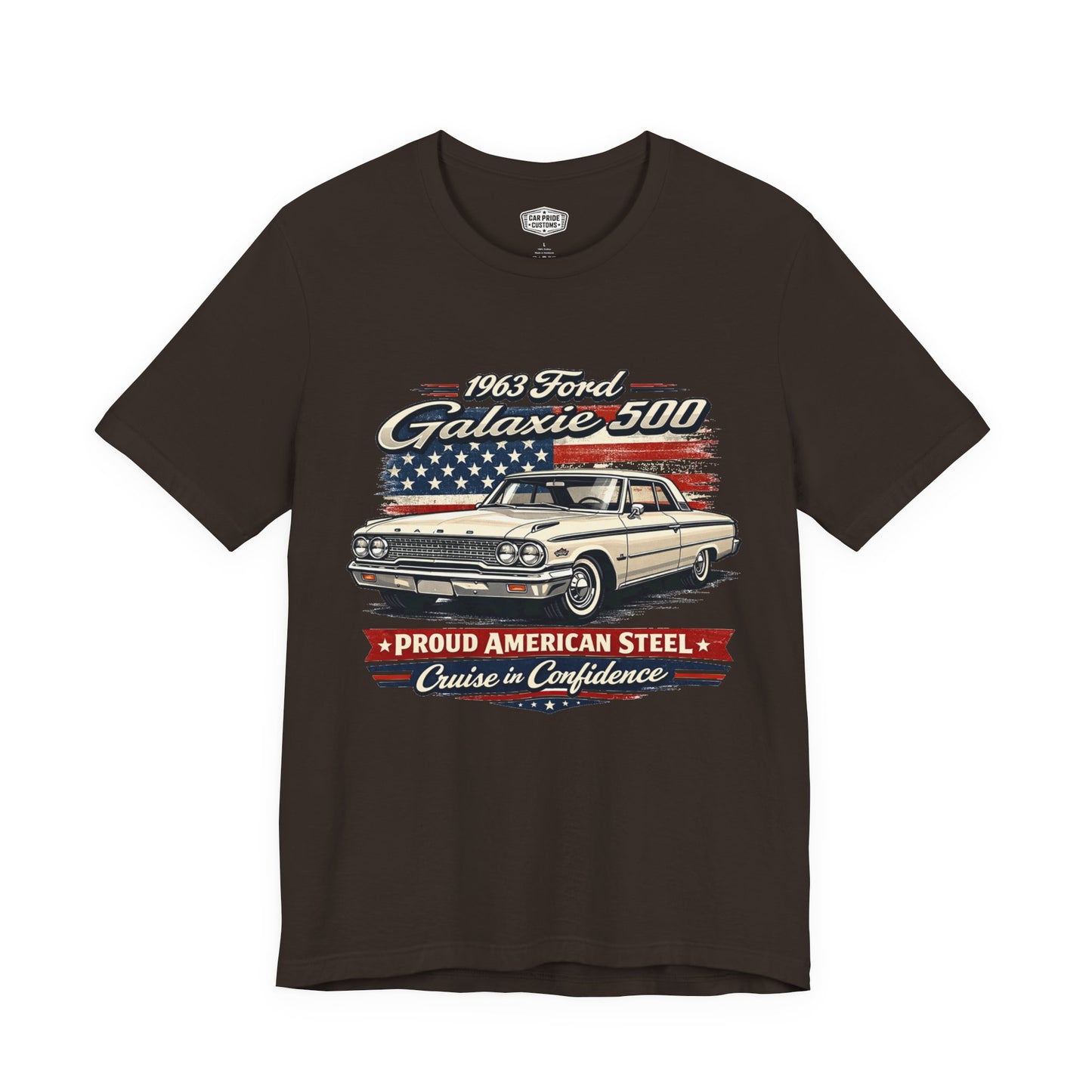 1963 Ford Galaxy 500 Yellow Pride - Premium Tee