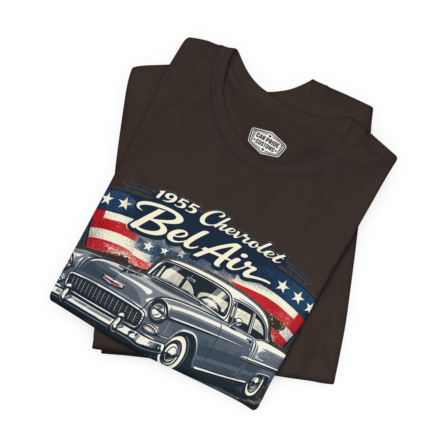 1955 Chevrolet Bel Air Grey Pride - Premium Tee