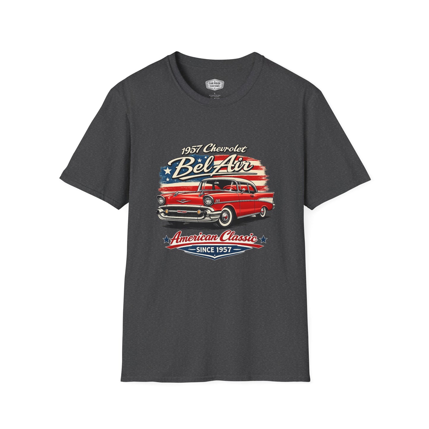 1957 Chevrolet Bel Air Red Pride - Standard Tee