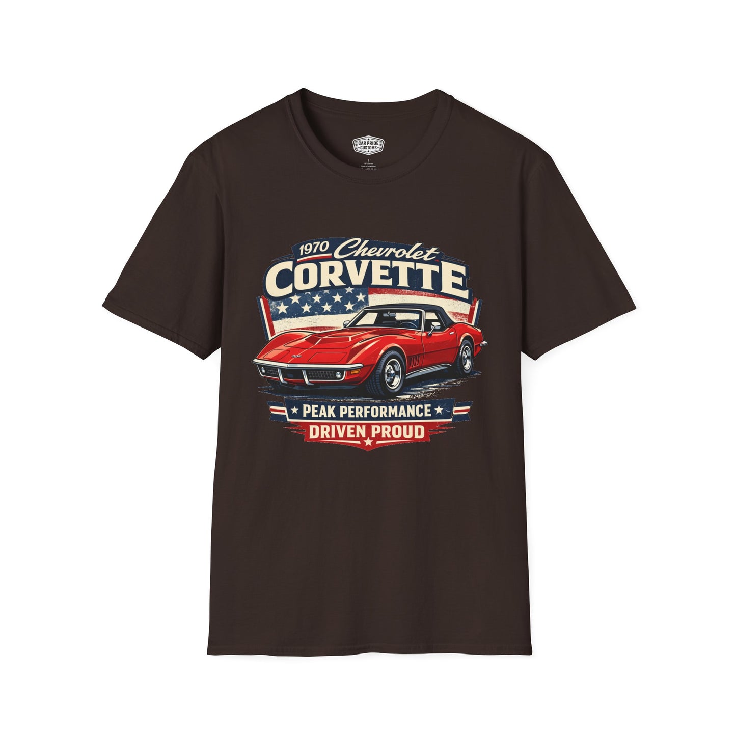 1970 Chevrolet Corvette Red Pride - Standard Tee