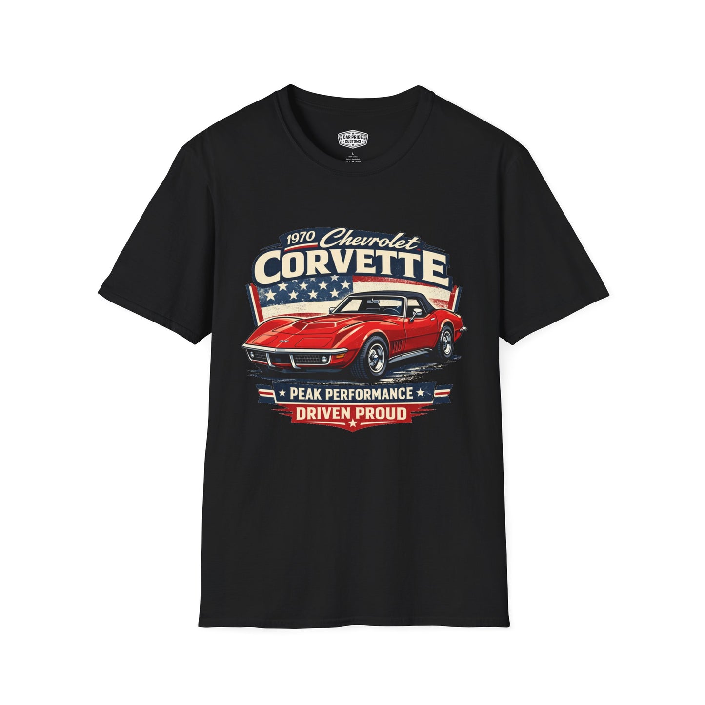1970 Chevrolet Corvette Red Pride - Standard Tee