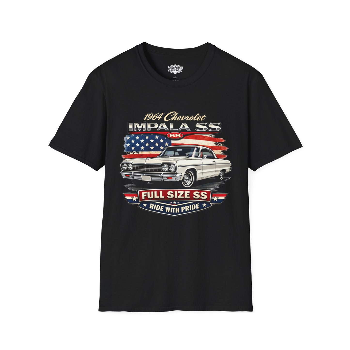 1964 Chevrolet Impala SS White Pride - Standard Tee