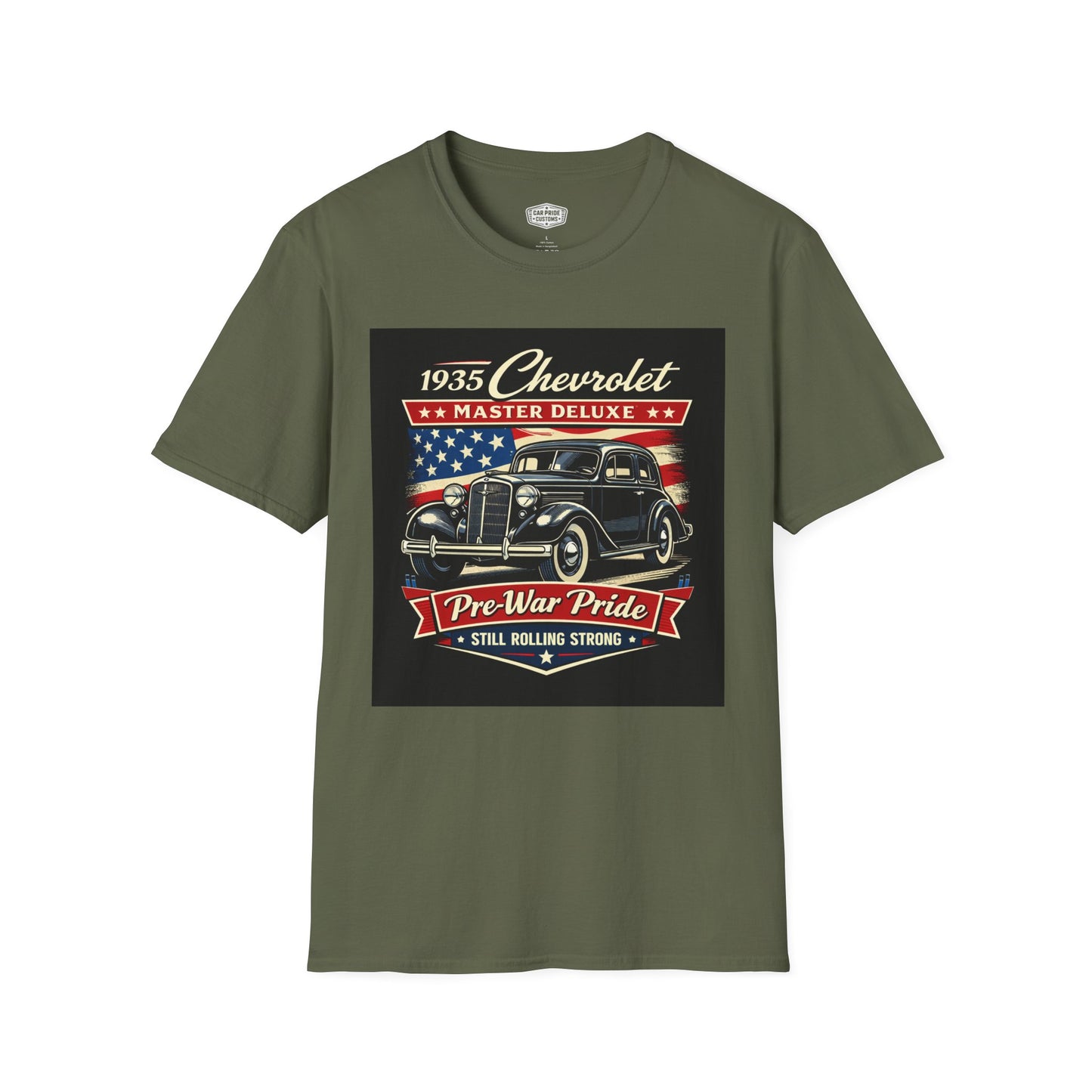 1935 Chevrolet Master Deluxe Black Pride - Standard Tee