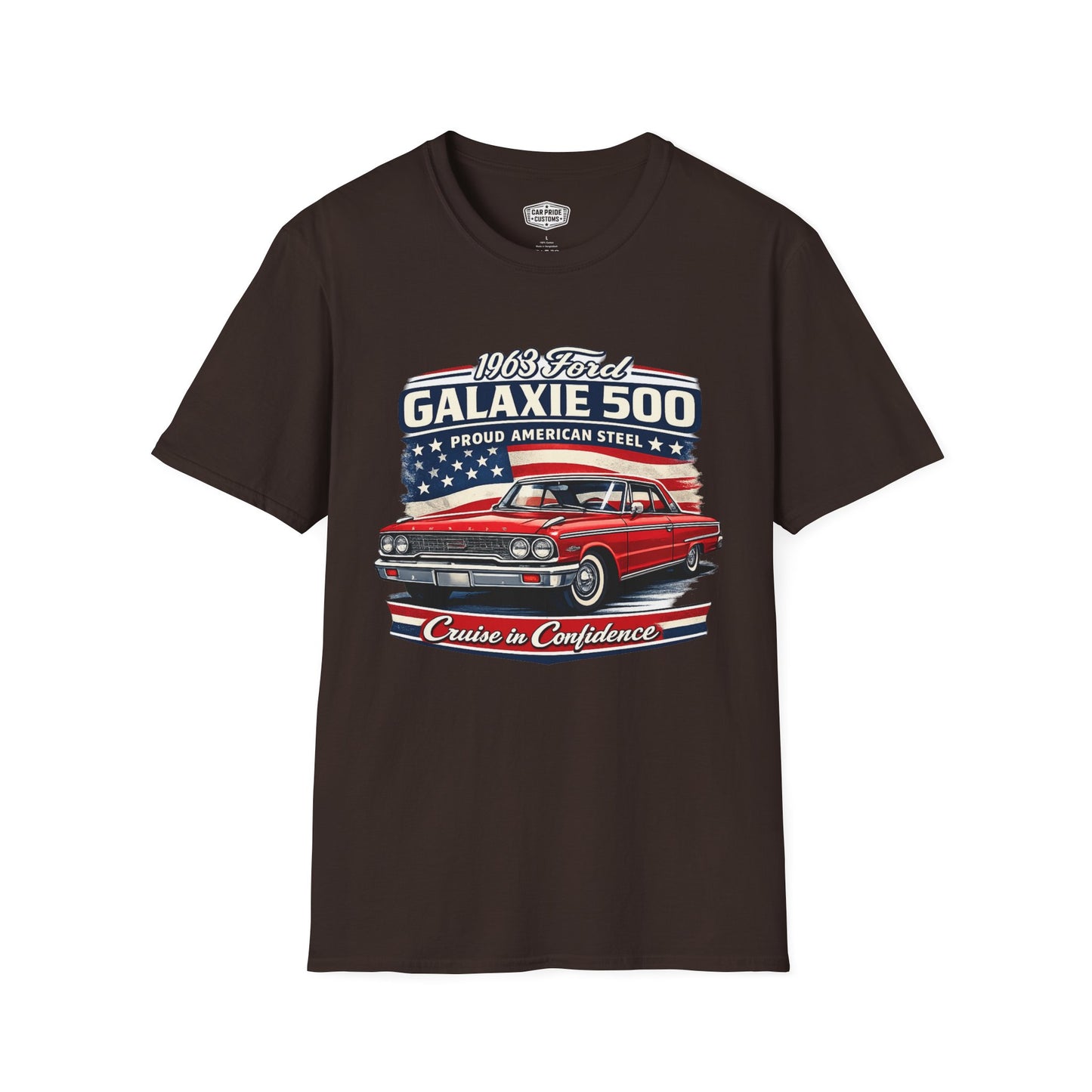 1963 Ford Galaxy 500 Red Pride - Standard Tee