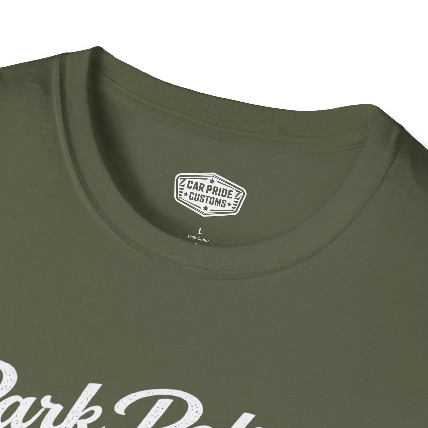 Park Polish Repeat | 1971 Plymouth Road Runner T-Shirt | Funny Mopar Muscle Car Show Graphic Tee | Road Runner Shirt