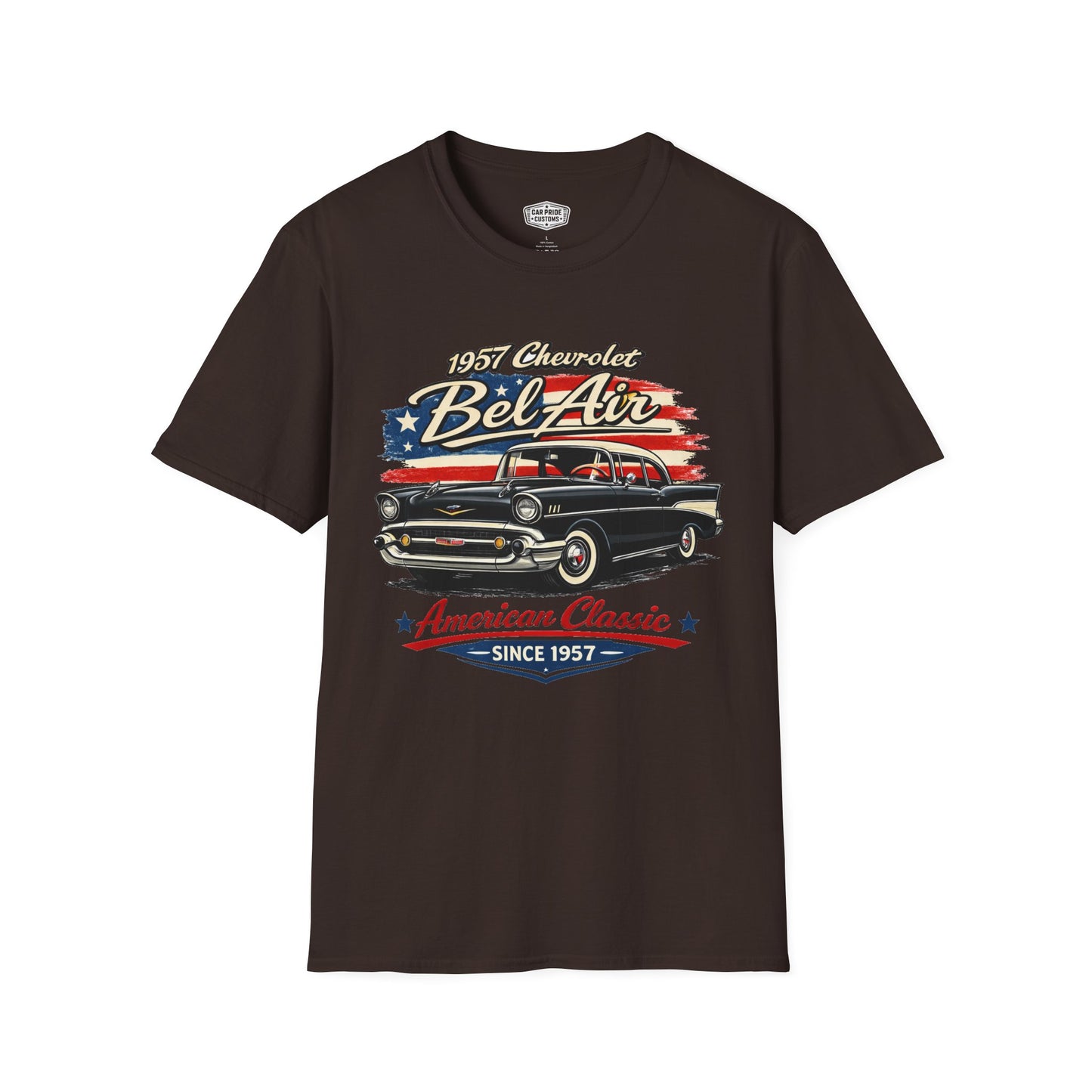 1957 Chevrolet Bel Air Black Pride - Standard Tee