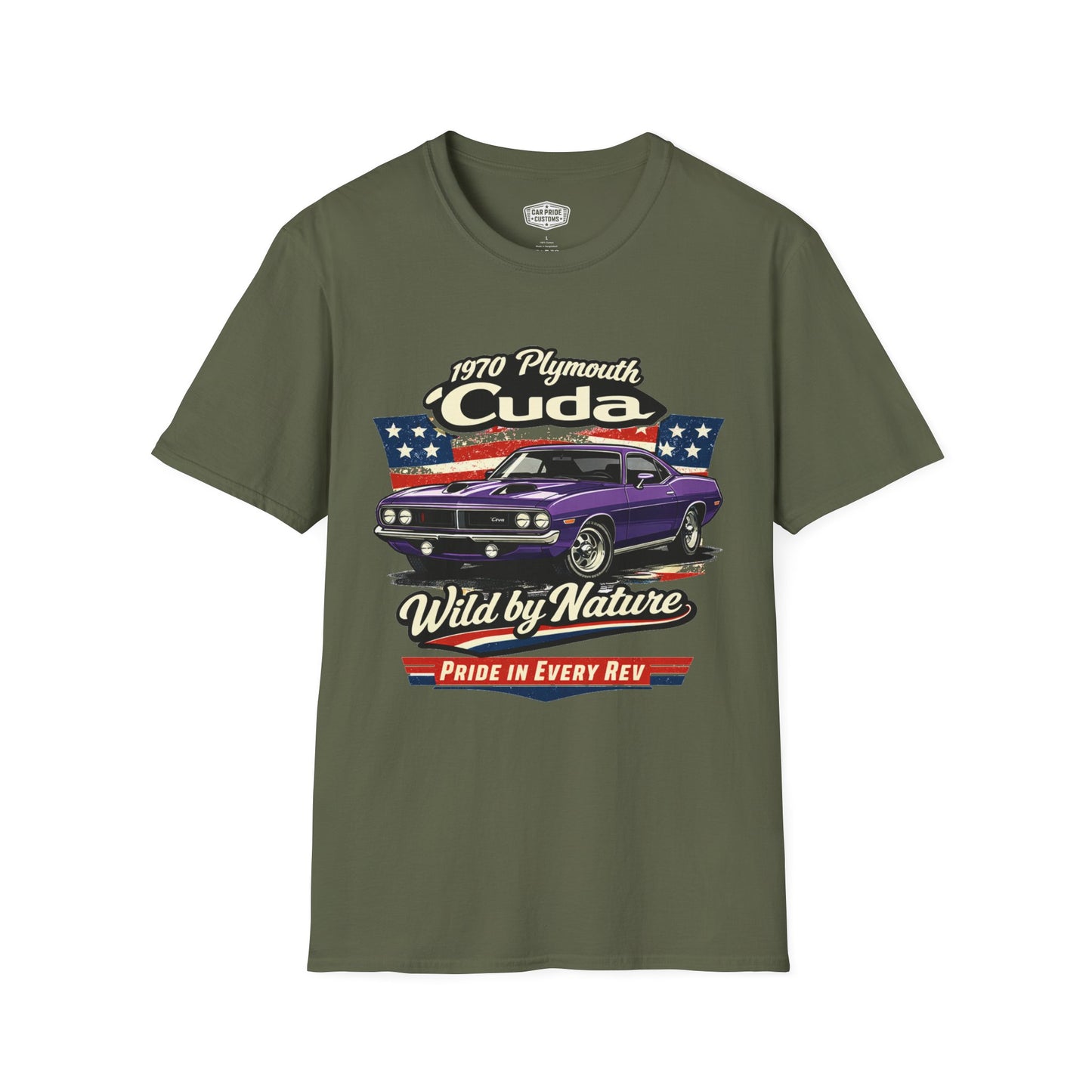 1970 Plymouth Cuda Purple Pride - Standard Tee