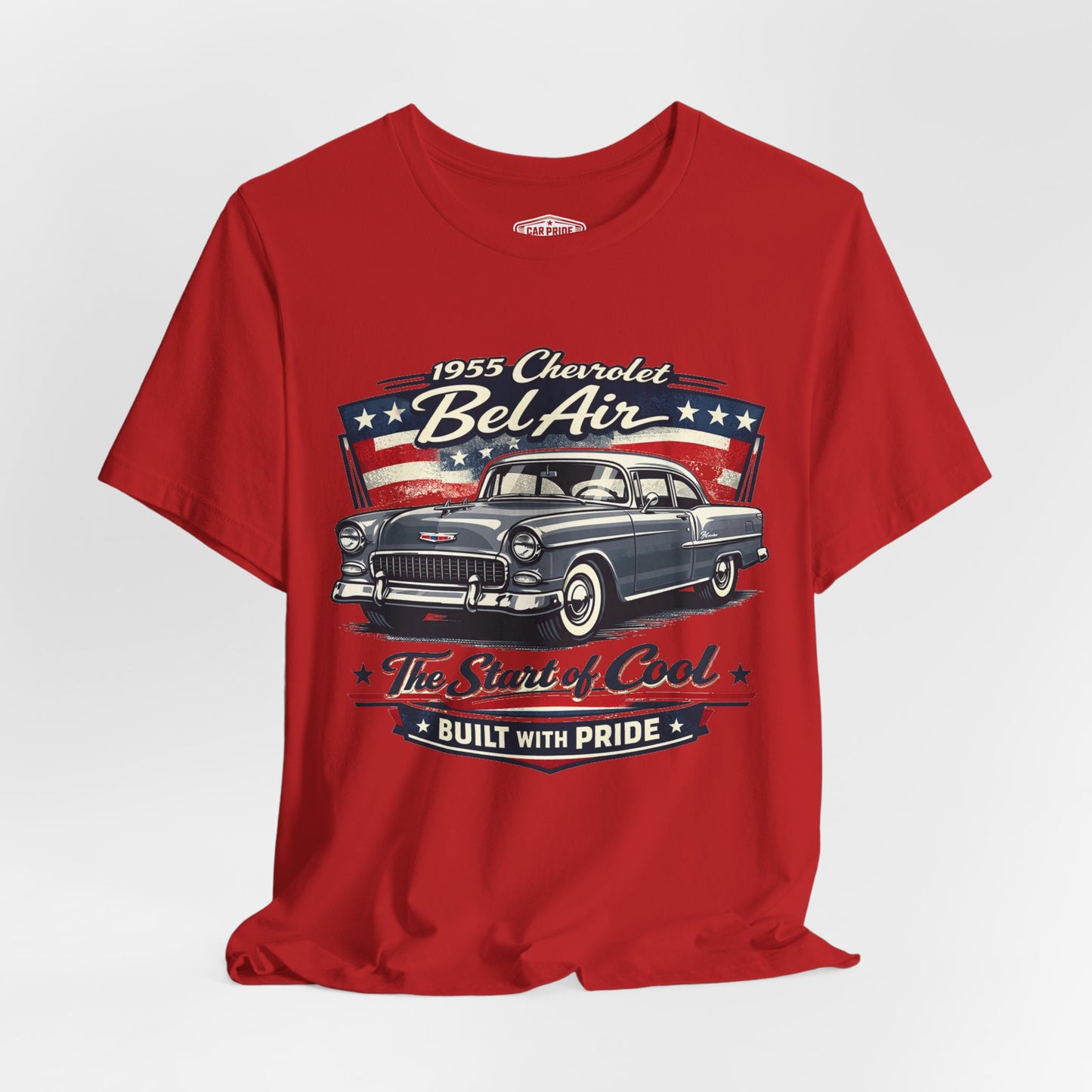 1955 Chevrolet Bel Air Grey Pride - Premium Tee