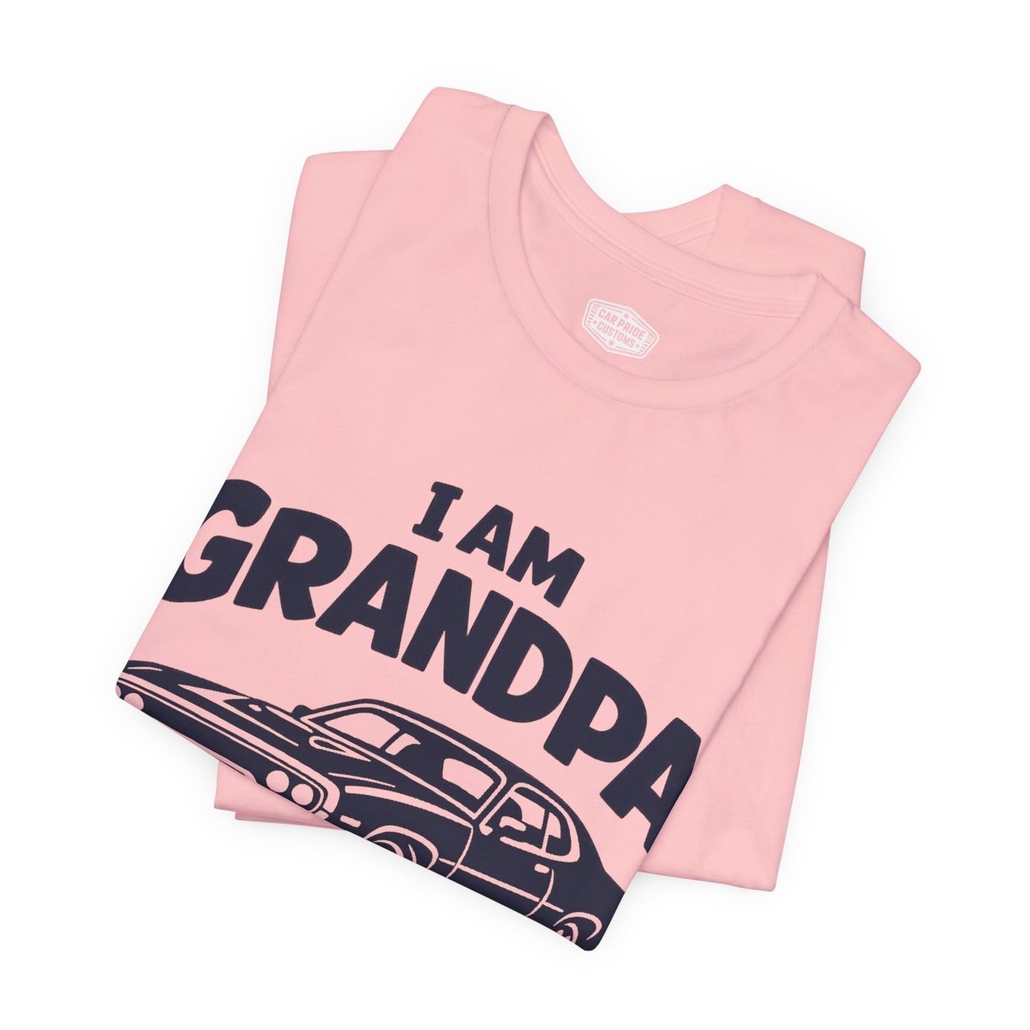 Funny Car T-Shirt | Classic Car Grandpa T-Shirt| Grandpa Car Lover Gift | 1971 Plymouth Road Runner | I am Grandpa