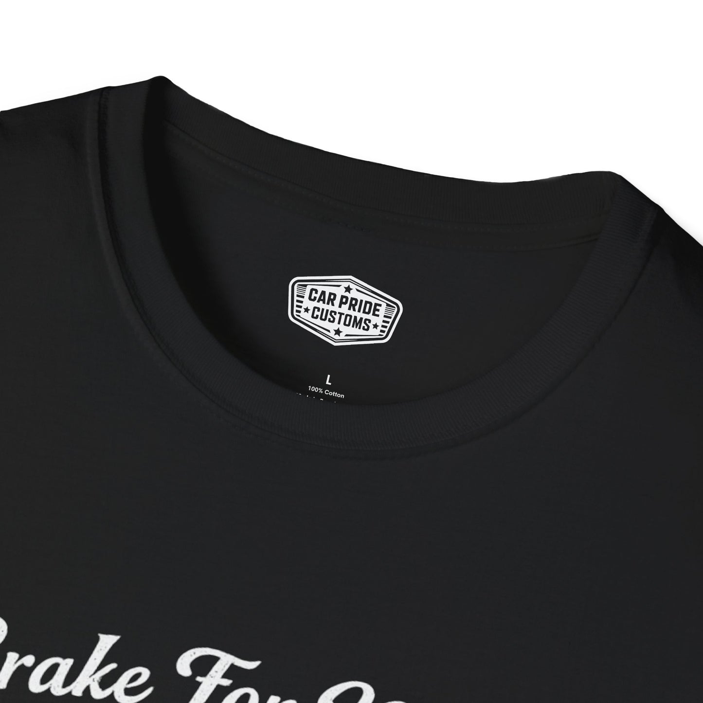 Funny Car T-Shirt | Car Guy Gift | Mechanic Shirt | 1968 Ford Mustang | I Brake for Nothing
