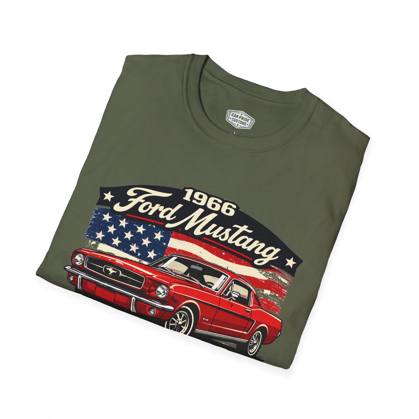1966 Ford Mustang Red Pride - Standard Tee
