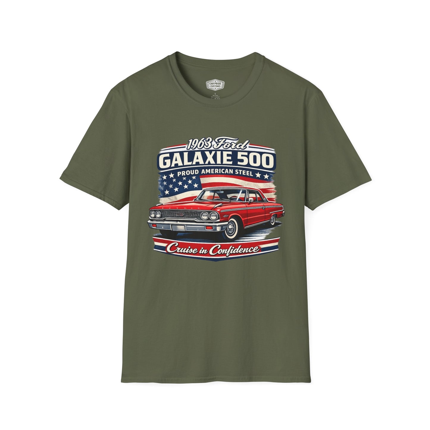 1963 Ford Galaxy 500 Red Pride - Standard Tee