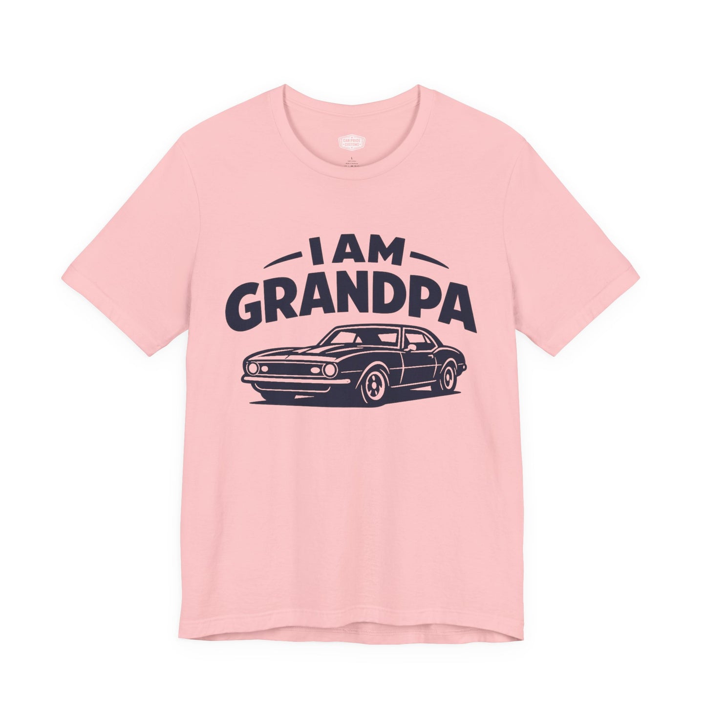 Funny Car T-Shirt | Classic Car Grandpa T-Shirt| Grandpa Car Lover Gift | 1968 Chevrolet Camaro | I am Grandpa
