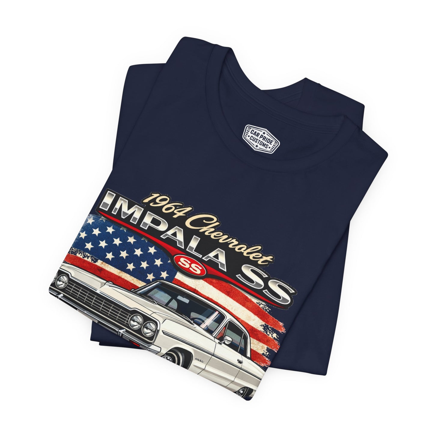 1964 Chevrolet Impala SS White Pride - Premium Tee