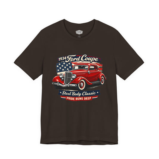 1934 Ford Coupe Red Pride - Premium Tee