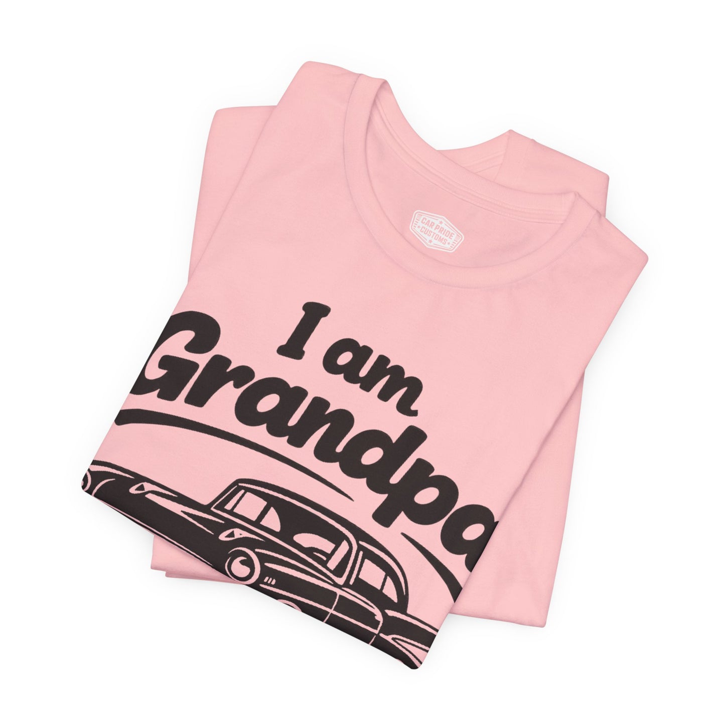 Funny Car T-Shirt | Classic Car Grandpa T-Shirt| Grandpa Car Lover Gift | 1957 Chevrolet Bel Air | I am Grandpa