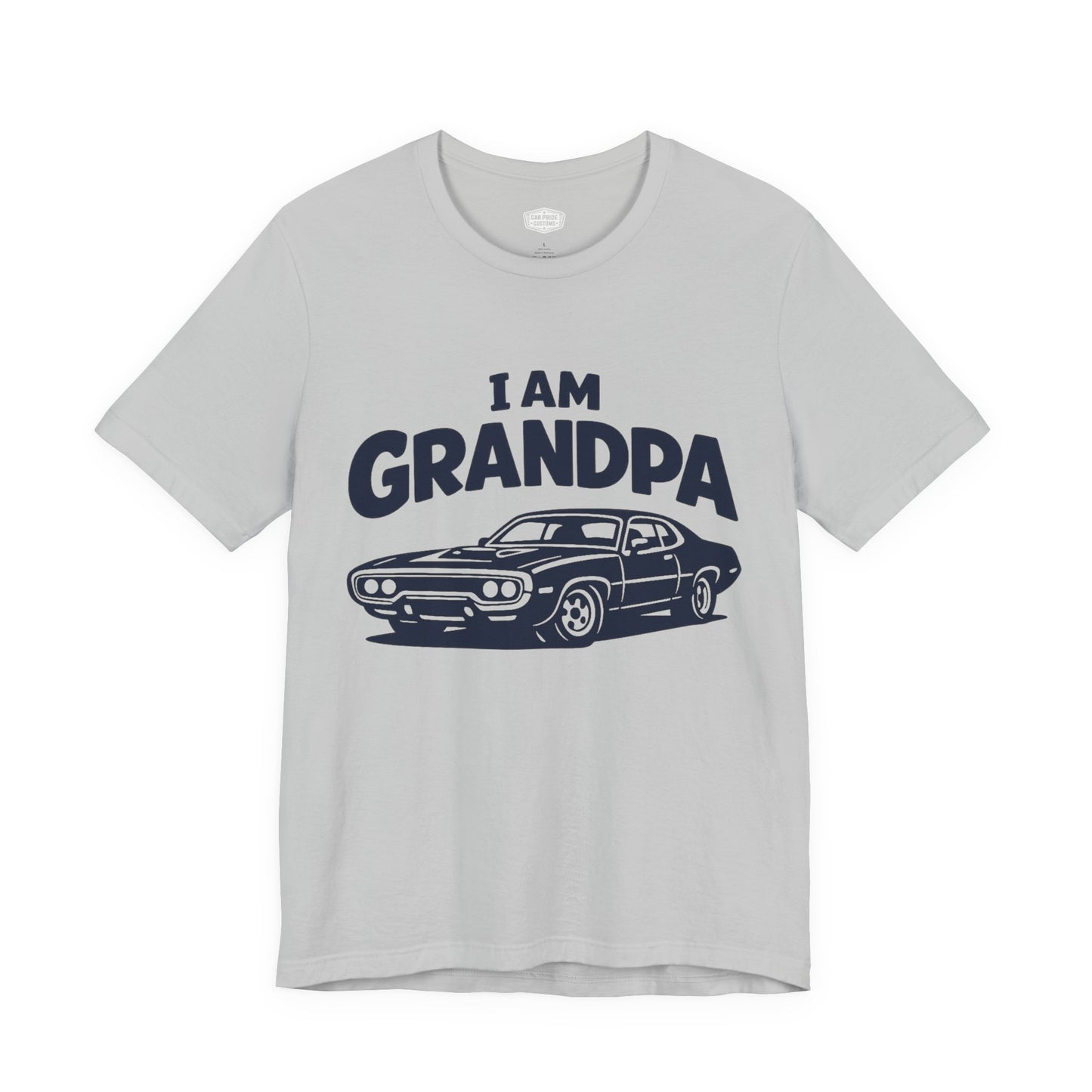 Funny Car T-Shirt | Classic Car Grandpa T-Shirt| Grandpa Car Lover Gift | 1971 Plymouth Road Runner | I am Grandpa