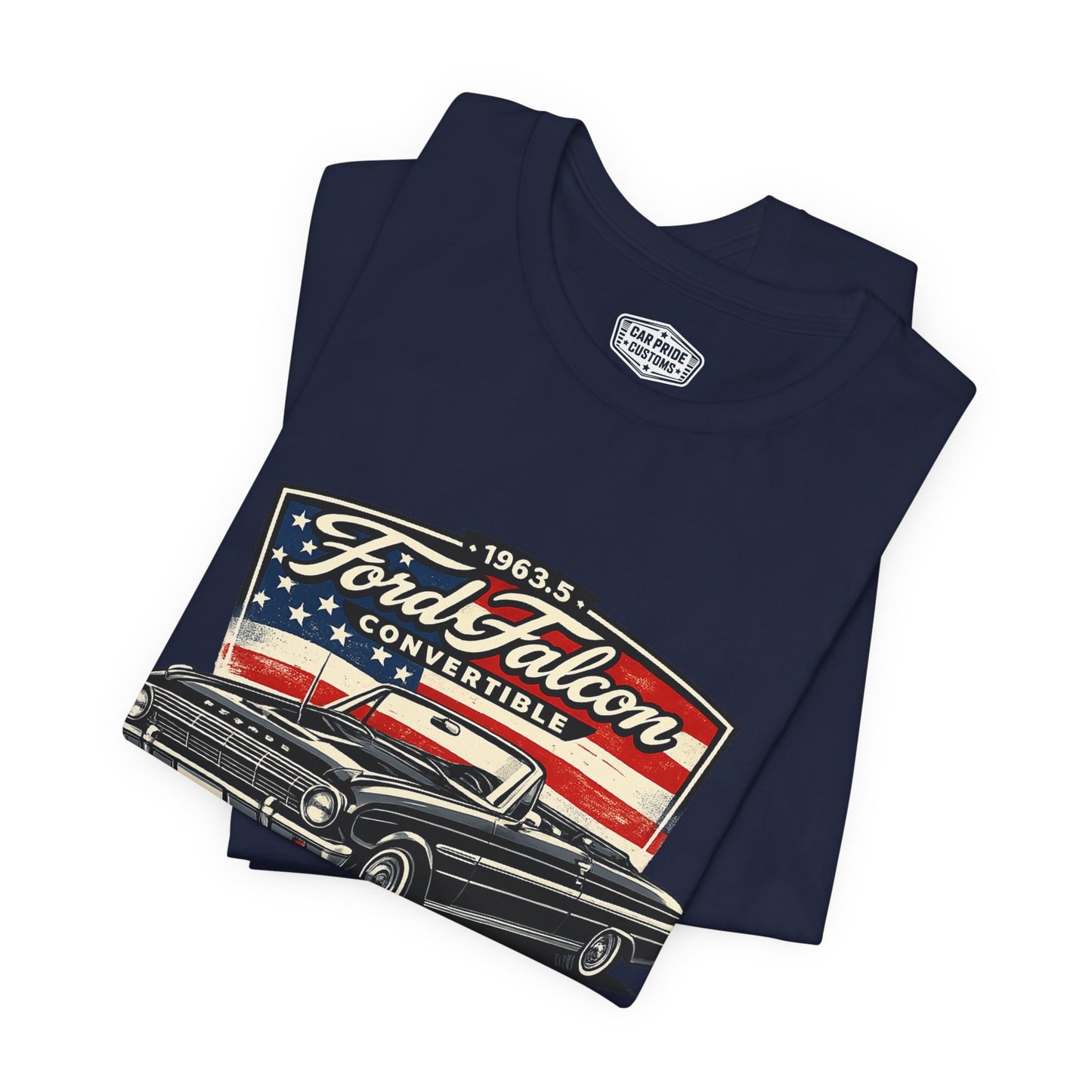 1963.5 Ford Falcon Convertible Black Pride - Premium Tee