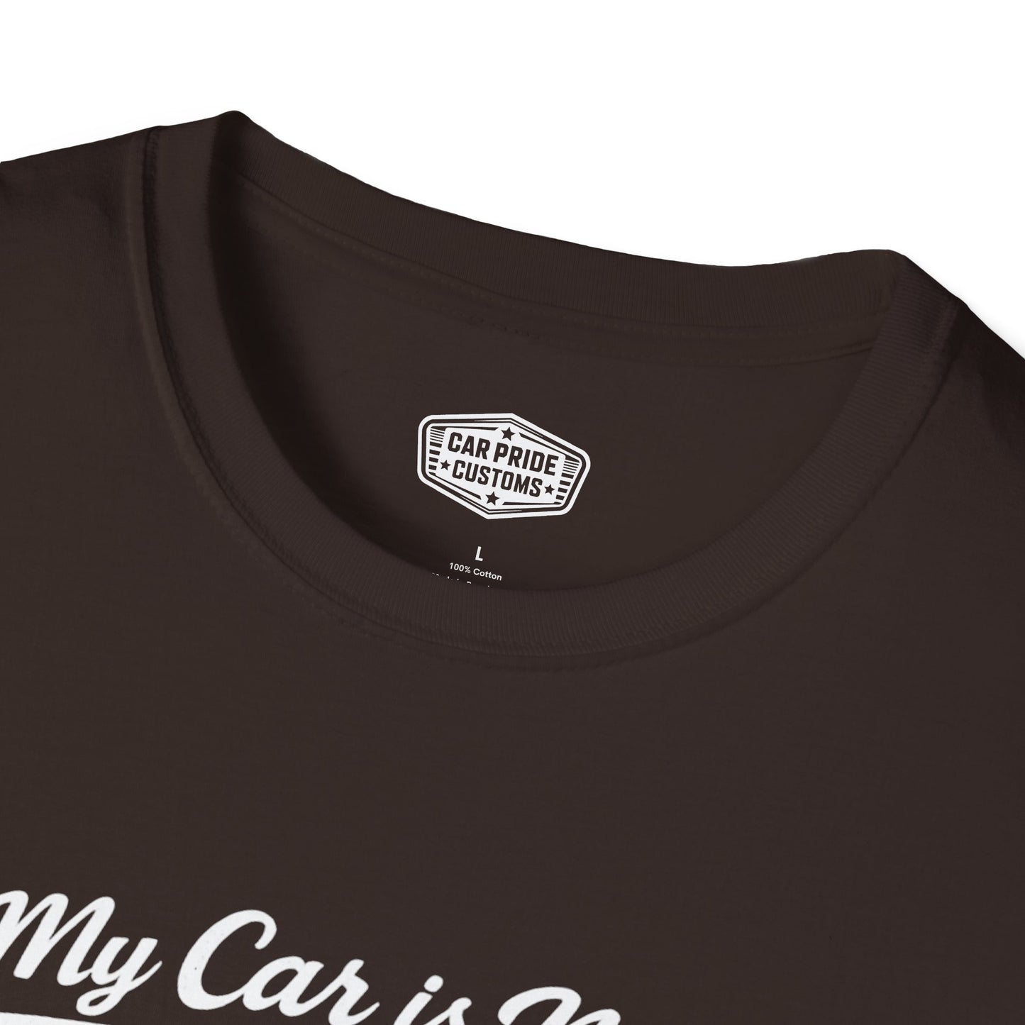 My Car is My Therapist | 1971 Plymouth Road Runner T-Shirt | Funny Muscle Car Graphic Tee | Classic Mopar Shirt
