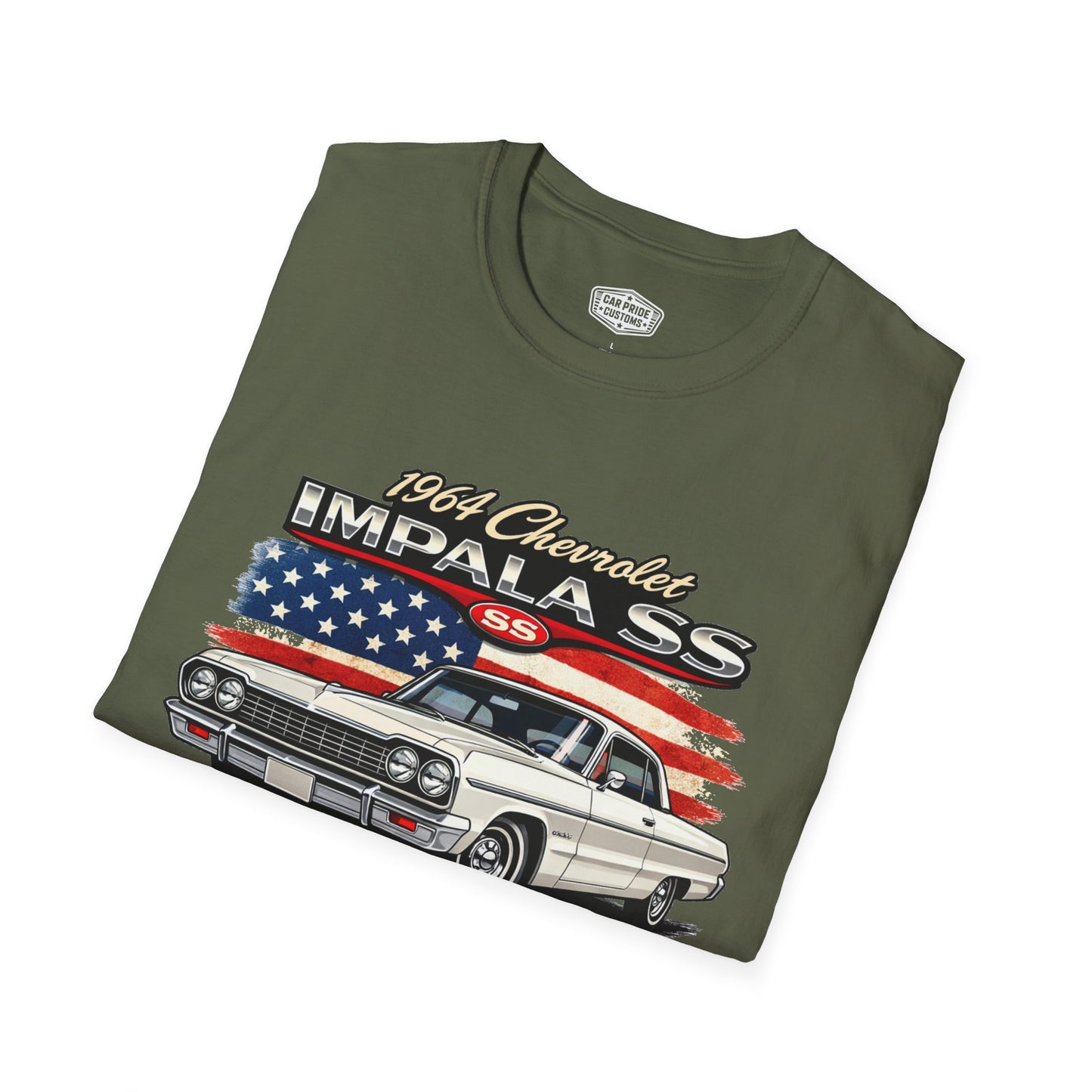 1964 Chevrolet Impala SS White Pride - Standard Tee