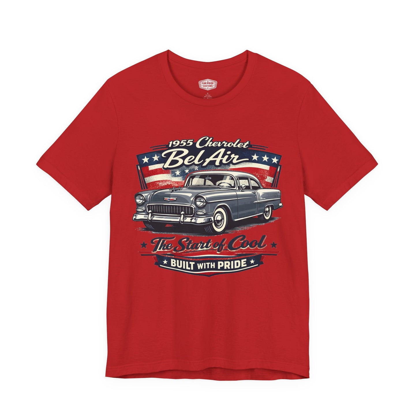 1955 Chevrolet Bel Air Grey Pride - Premium Tee