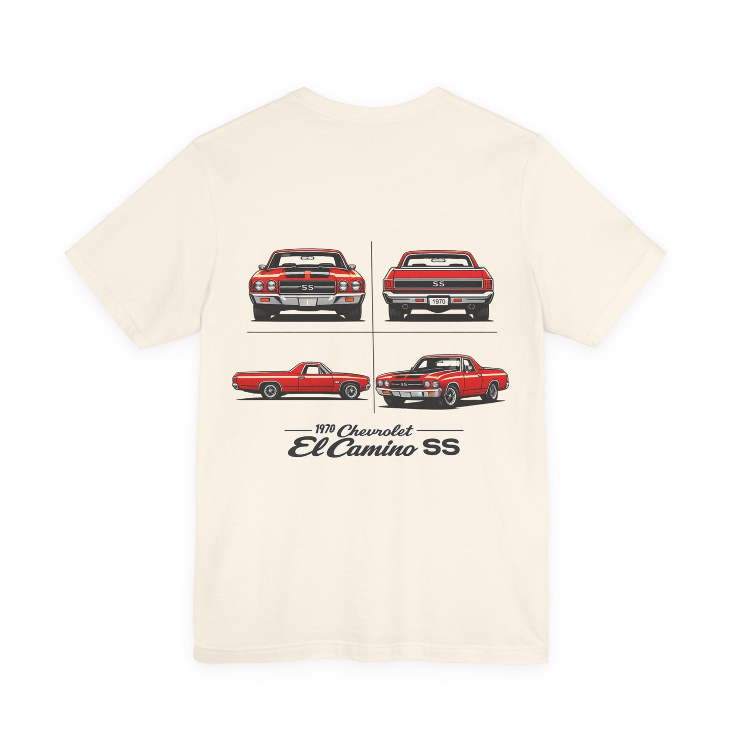 1970 Chevrolet El Camino SS Stock - Premium Tee