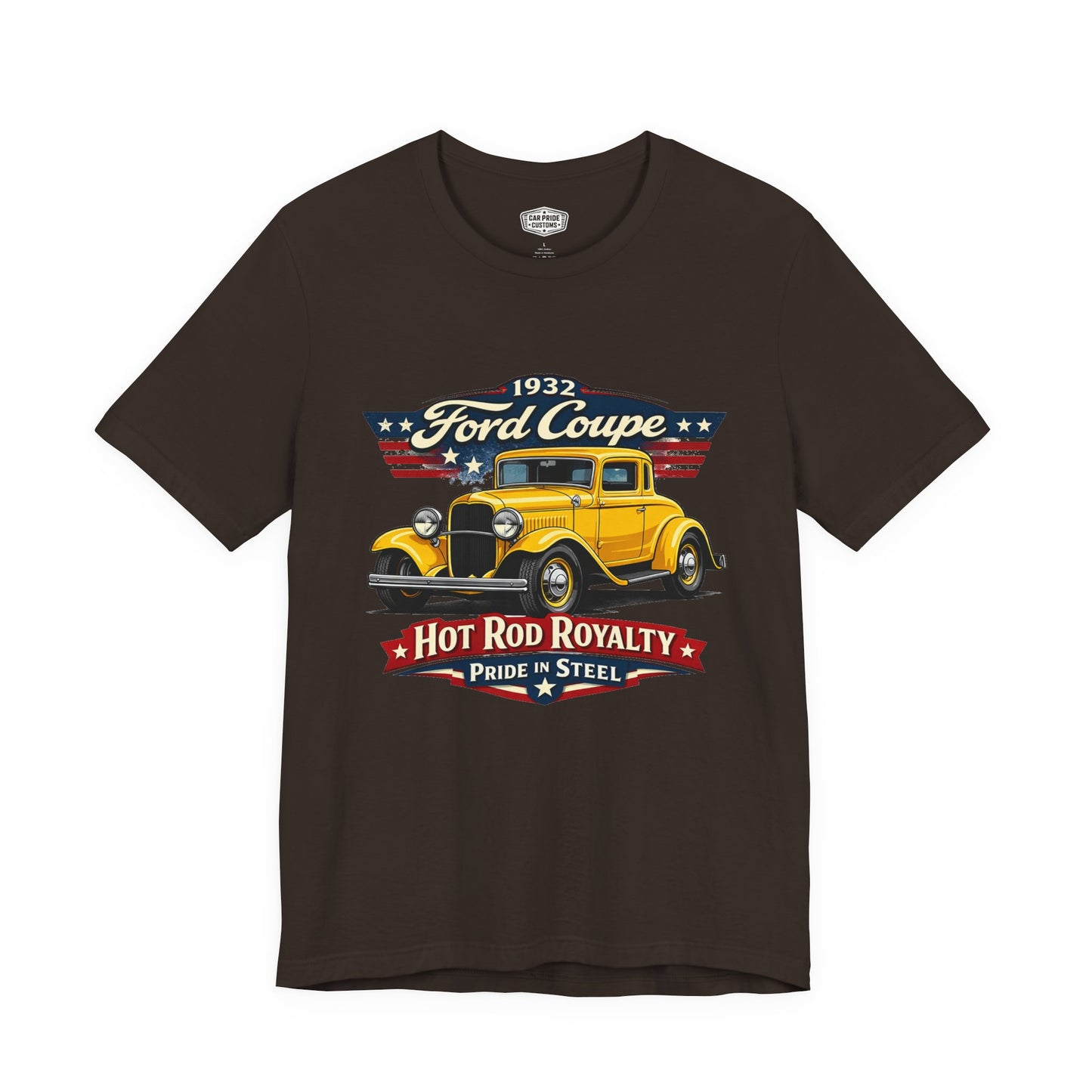 1932 Ford Coupe Yellow Pride - Premium Tee