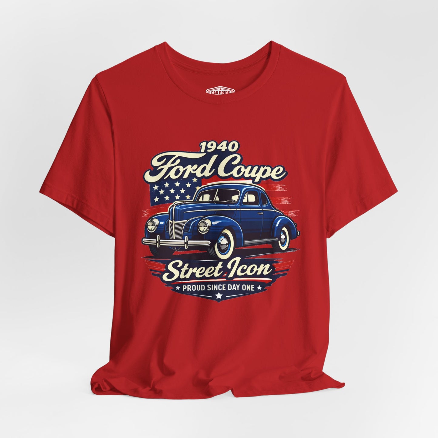 1940 Ford Coupe Blue Pride - Premium Tee