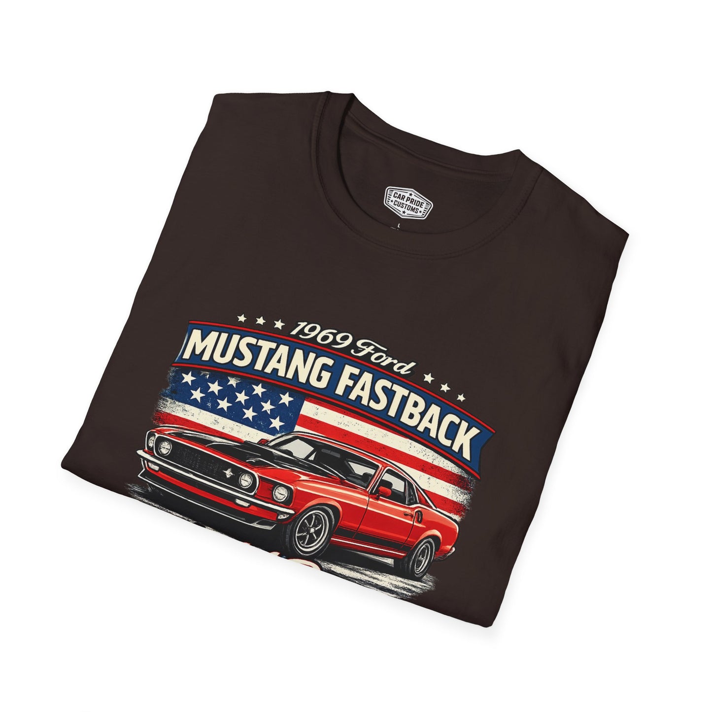 1969 Ford Mustang Fastback Mach 1 Pride - Standard Tee