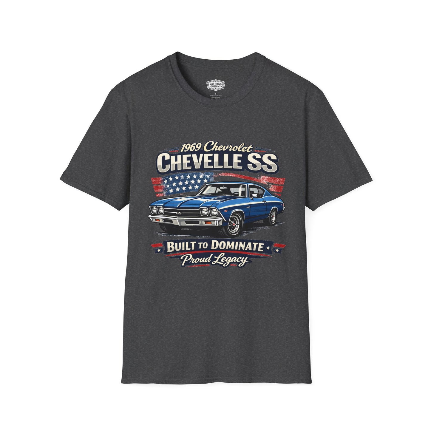 1969 Chevrolet Chevelle SS Blue Pride - Standard Tee