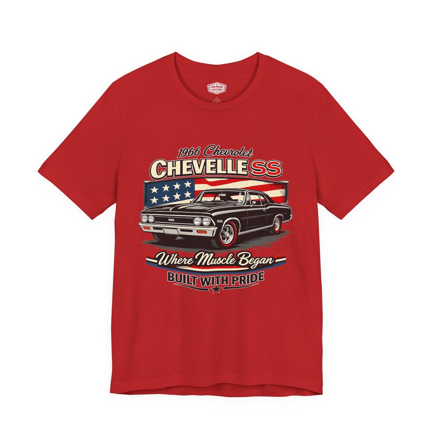1966 Chevrolet Chevelle SS Black Pride - Premium Tee