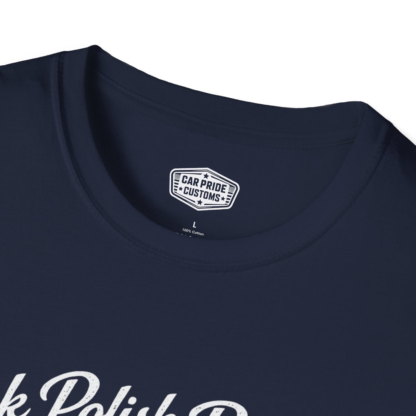 Park Polish Repeat | 1968 Ford Mustang Mach 1 T-Shirt | Car Show Ready Mustang Graphic Tee | Classic Ford Shirt