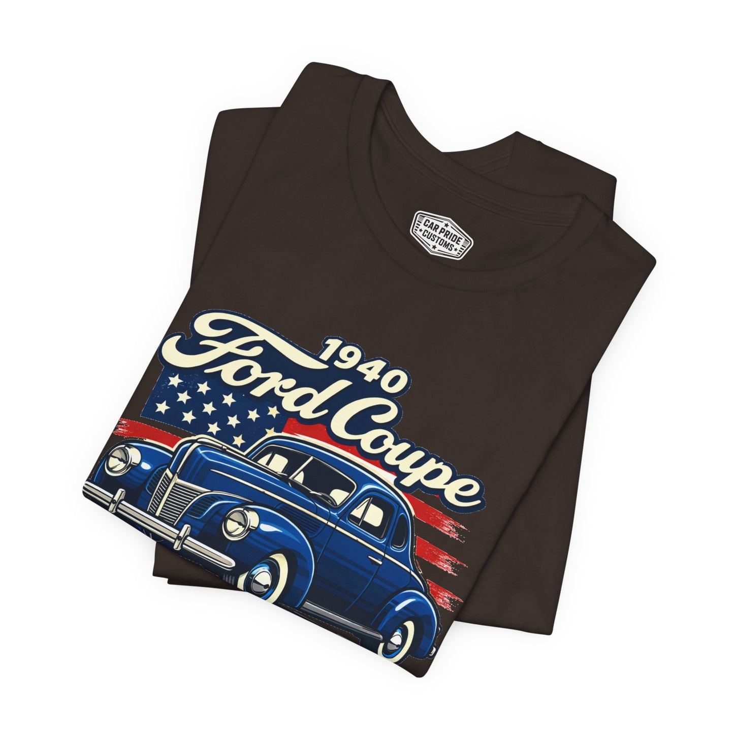 1940 Ford Coupe Blue Pride - Premium Tee
