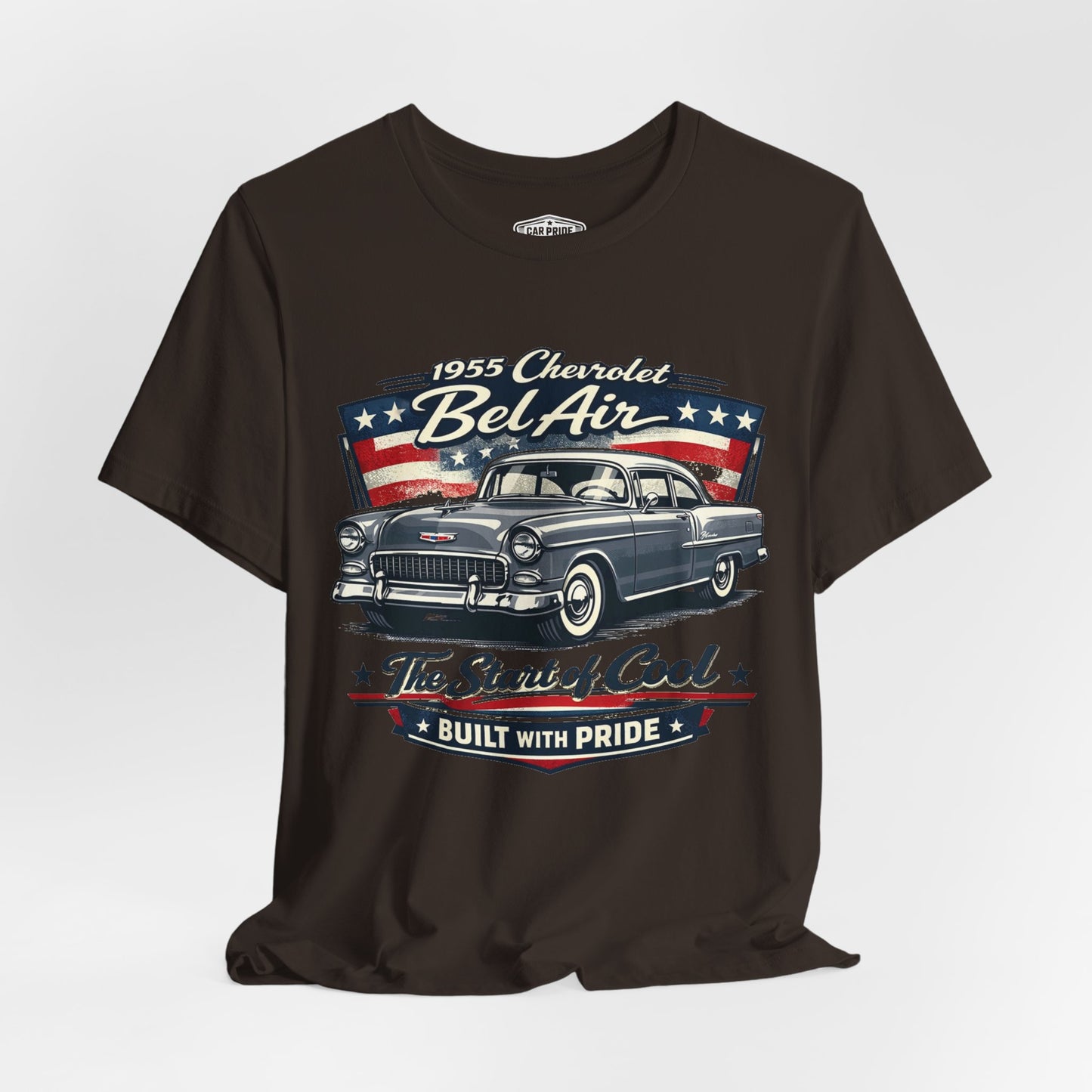 1955 Chevrolet Bel Air Grey Pride - Premium Tee