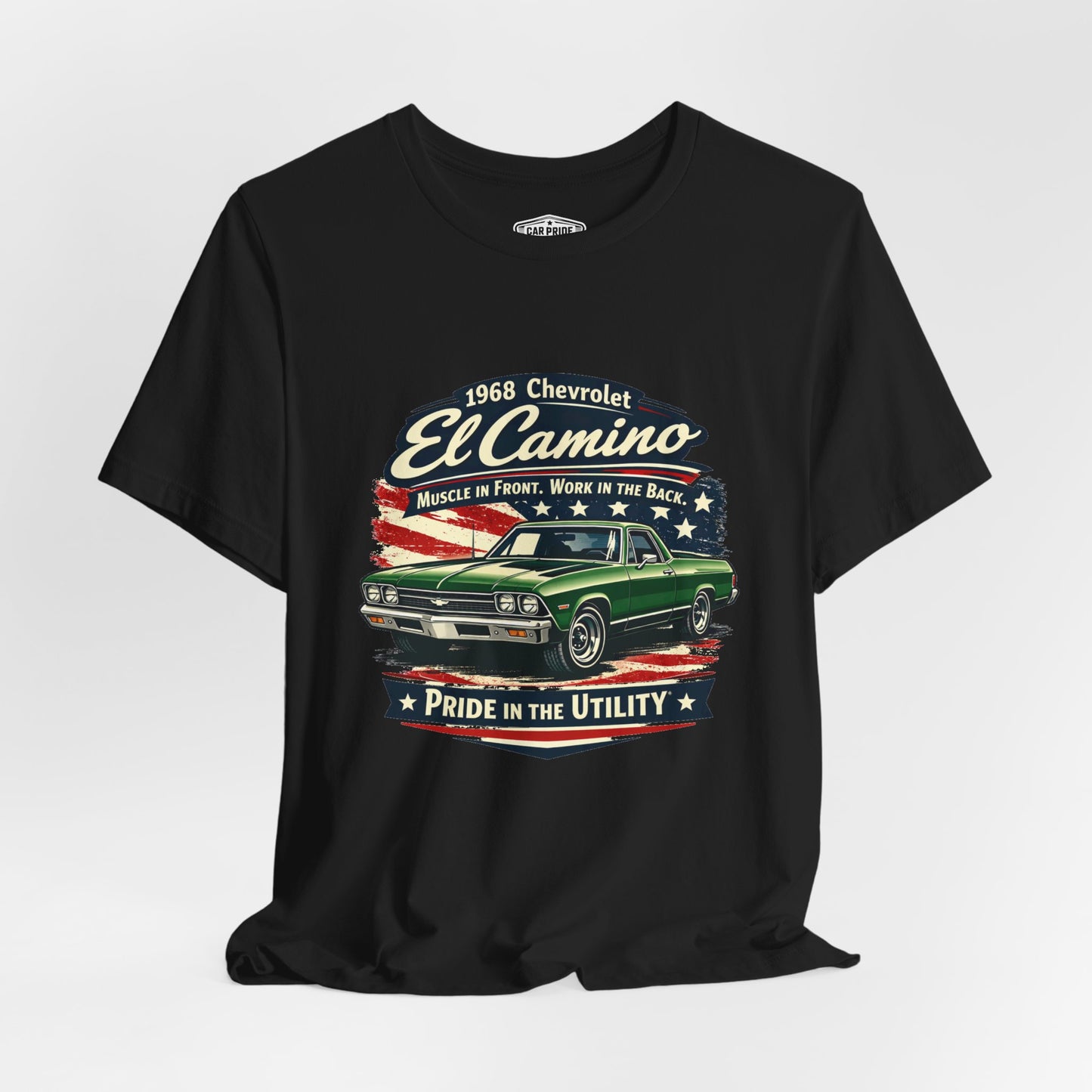1968 Chevrolet El Camino Green Pride - Premium Tee